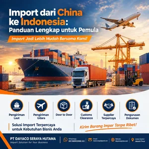 Import barang dari China melalui jalur laut dan udara Wa 081380003068 Logistik Resmi