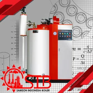SSBV series 750kg - Solar - STEAM BOILER BRAND SAMSON INDONESIA BOILER (SIB) Vertikal tubing air