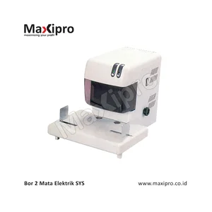 Mesin Bor 2 Mata Elektrik Sys - Pemotong Kertas