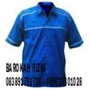 Blue Work Uniform Shirt Size L