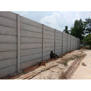 Pagar Beton Panel Precast Size 5 X 40 X 240 Cm