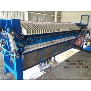 filter press semi automatis dewatering alat pengering water treatment