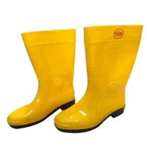 Yellow Long Zehn Safety Boot Shoes