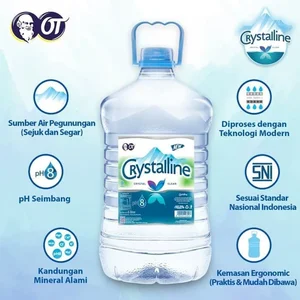 Crystalline Ph8+ Galon Mini 6 Liter