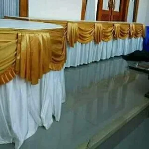 Cover skerting meja pesta