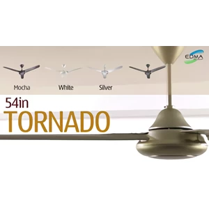 Mt Edma 54In Tornado - Kipas Angin Gantung Plafon Dengan Wall Control