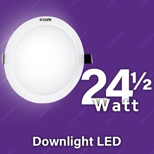 Lampu Downlight Ecolink Led 24.5 Watt