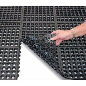 Rubber Mat Perforated Holes ( Karet bolong )