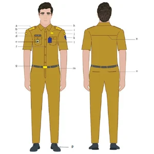 Seragam Pakaian Dinas Harian (Pdh) Khaki 