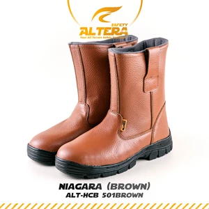 [Sepatu Safety Berkualitas] Altera Safety - Alt-Hcb 501 (Niagra Brown)