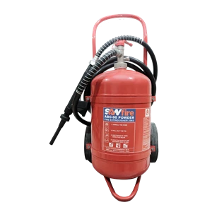 SAN Fire - Wheeled Extinguisher Powder 25 Kg (UL)