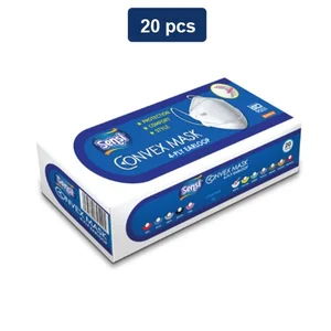 Masker Sensi Convex 4Ply 20Pcs