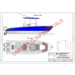 Center Console Speed Boat Ouneer