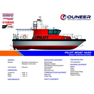 Pilot Boat Aluminium 14 Meter