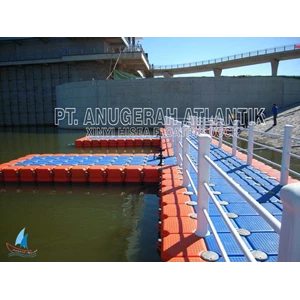 Dermaga Apung - Modular Float System - Floating Dock - Kubus Apung Hdpe - Kubus Apung Plastik - Ponton Hdpe - Ponton Plastik - Cube Float