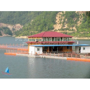 Rumah Apung - Modular Float System - Floating Dock - Kubus Apung Hdpe - Kubus Apung Plastik - Ponton Hdpe - Ponton Plastik - Cube Float