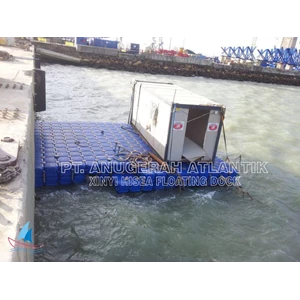 Bangunan Apung - Modular Float System - Floating Dock - Kubus Apung Hdpe - Kubus Apung Plastik - Ponton Hdpe - Ponton Plastik - Cube Float