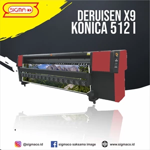 Konica 512I Quality Banner Printing Machine