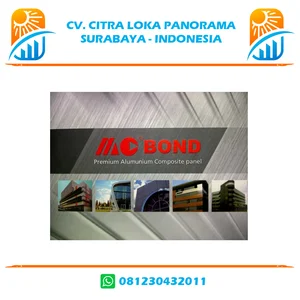 Acp Aluminium Composite Panel Mc-Bond Ukuran 1220Mm X 2440Mm