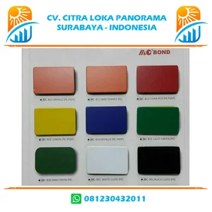Acp Aluminium Composite Panel Mc-Bond Ukuran 1220Mm X 2440Mm