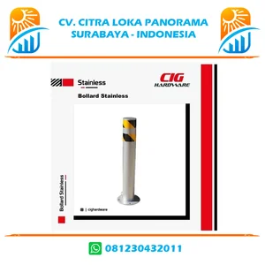 Pembatas Jalan Stainless (Bollard)