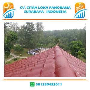 UPVC Roof Tile RoyalRoof Thickness ± 2.6 mm