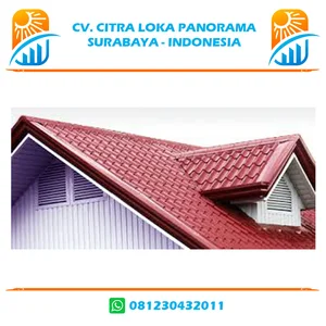 UPVC Roof Tile RoyalRoof Thickness ± 2.6 mm