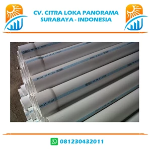 Pipa PVC WAVIN AW tebal 4 mm 1/2''