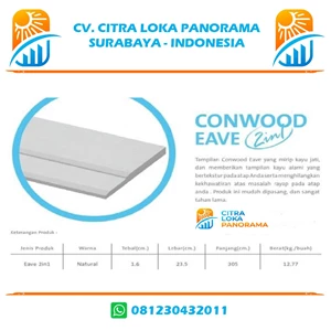 CONWOOD EAVE 2 IN 1 / LISTPLANK