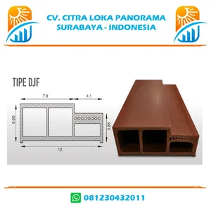 Kusen Pintu WPC Duma Tipe DJF uk. 250 cm