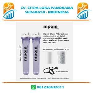 Filter Air Mpoin tipe Manganese uk. 10 Inchi