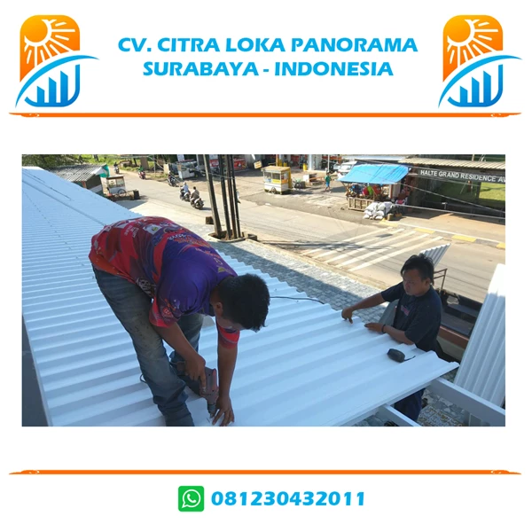 Jasa Pasang Atap UPVC By CV. Citra Loka Panorama