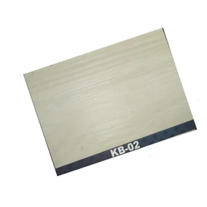 Lantai Vinyl Motif Serat Kayu Warna Putih Gading Material dan Terpasang Per Meter Merk Kang Bang Tipe KB 02