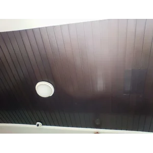 Aluminium Spandrel Warna Coklat Tua Ukuran 6M x 10Cm x 1Mm