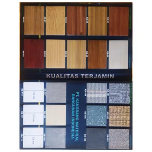 Vinyl Wood Floor Motif Wood Grain Brand Kang Bang Type KB 18 With Size Per Pcs Length 91 Cm x Width 15 Cm