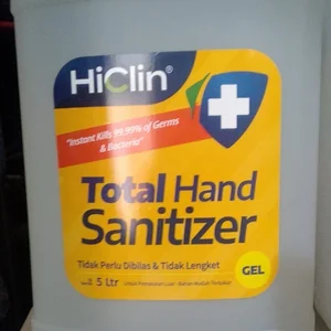 Hand Sanitizer Gel Hi Clin 5 Liter