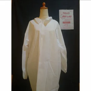 Safety Clothing Disposable Lab Coat 42-45Gsm
