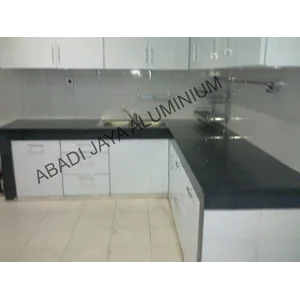 Kitchen Set Aluminium Premium Anti Rayap Rangka Aluminium 1.2mm