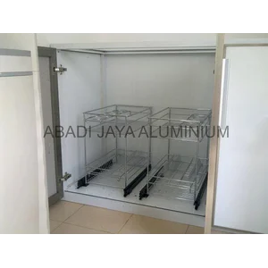 Kitchen Set Aluminium Premium Anti Rayap Rangka Aluminium 1.2mm