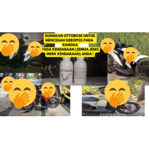 OTTOBOSE MERAWAT DAN MENJAGA RANGKA/ESAF /KNALPOT DARI KARAT