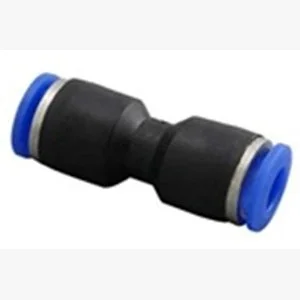 Pneumaic Fitting Straight 6 MM Made plastik 