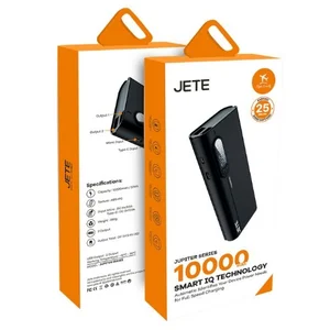 Jete Power Bank 10000Mah Jupiter Fast Charging+Smart Iq Technology