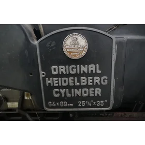 ORIGINAL CYLINDER 64 × 89 CM+HEIDELBERG
