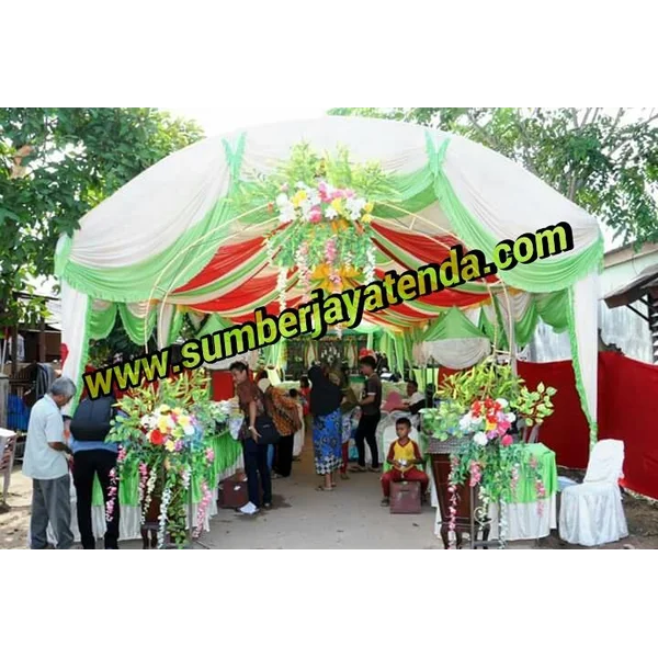 PLAFON DEKOR TENDA PESTA
