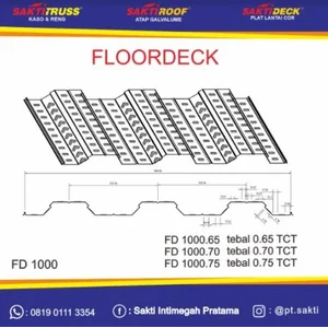 Floor Deck Sd 1000.P (0.75)