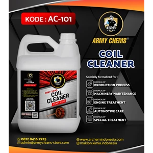 Coil Cleaner Dari Army Chems Kemasan Sesuai Permintaan (Jerigen Kaleng Aerosol & Drum)