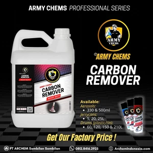 Carbon Remover From Army Chems In Customized Packaging (Jerrycans Aerosol Cans & Drums)