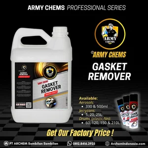 Gasket Remover Dari Army Chems -Dalam Kemasan Sesuai Permintaan (Jerigen Kaleng Aerosol & Drum)