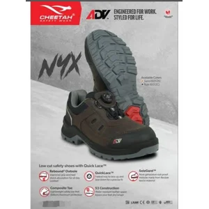SEPATU SAFETY CHEETAH 6012 C / SEPATU SAFETY / SEPATU CHEETAH 6012 C / SEPATU KERJA / CHEETAH 6012 C / SEPATU PROYEK / SEPATU CHEETAH ADV NYX 6012 C