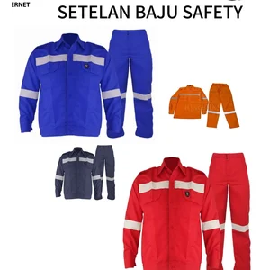 e    Wearpack Baju Safety Setelan Asgar Andalan Pekerja Proyek